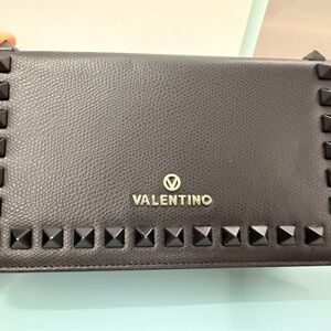 Valentino Black Studded Crossbody Bag